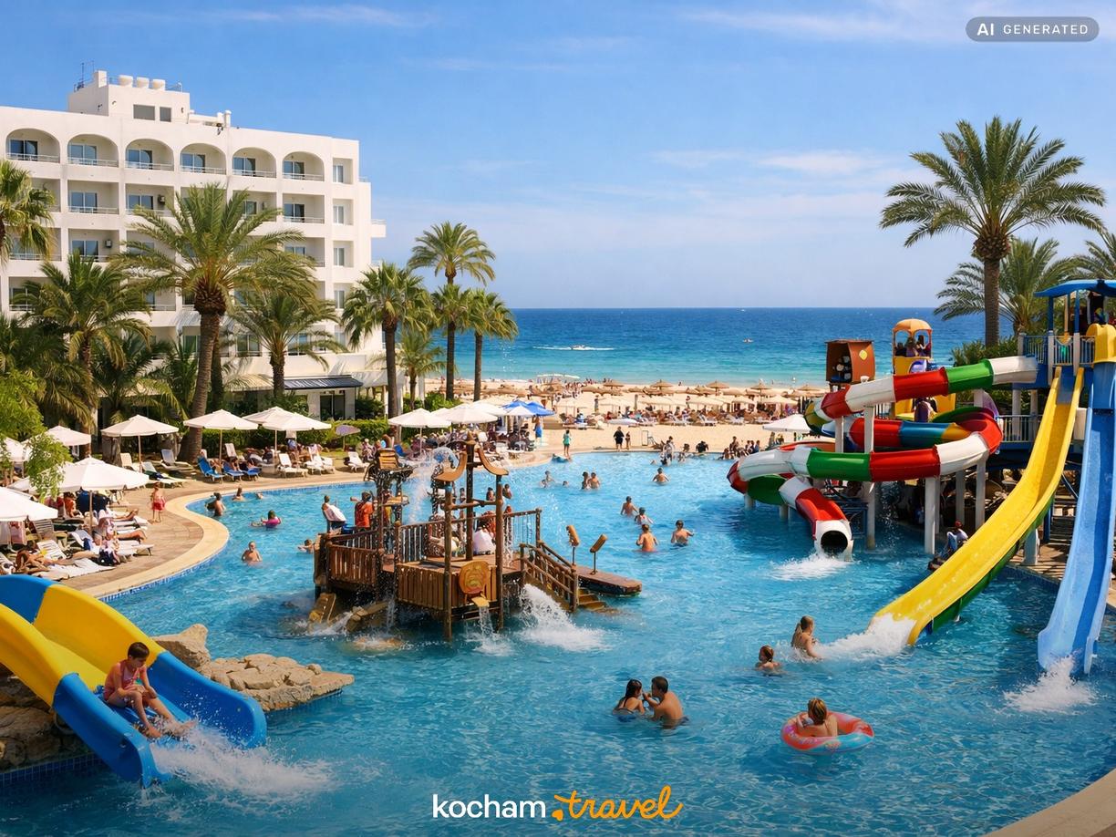 Hotel Marabout – wodne szaleństwo i świetna lokalizacja w Sousse