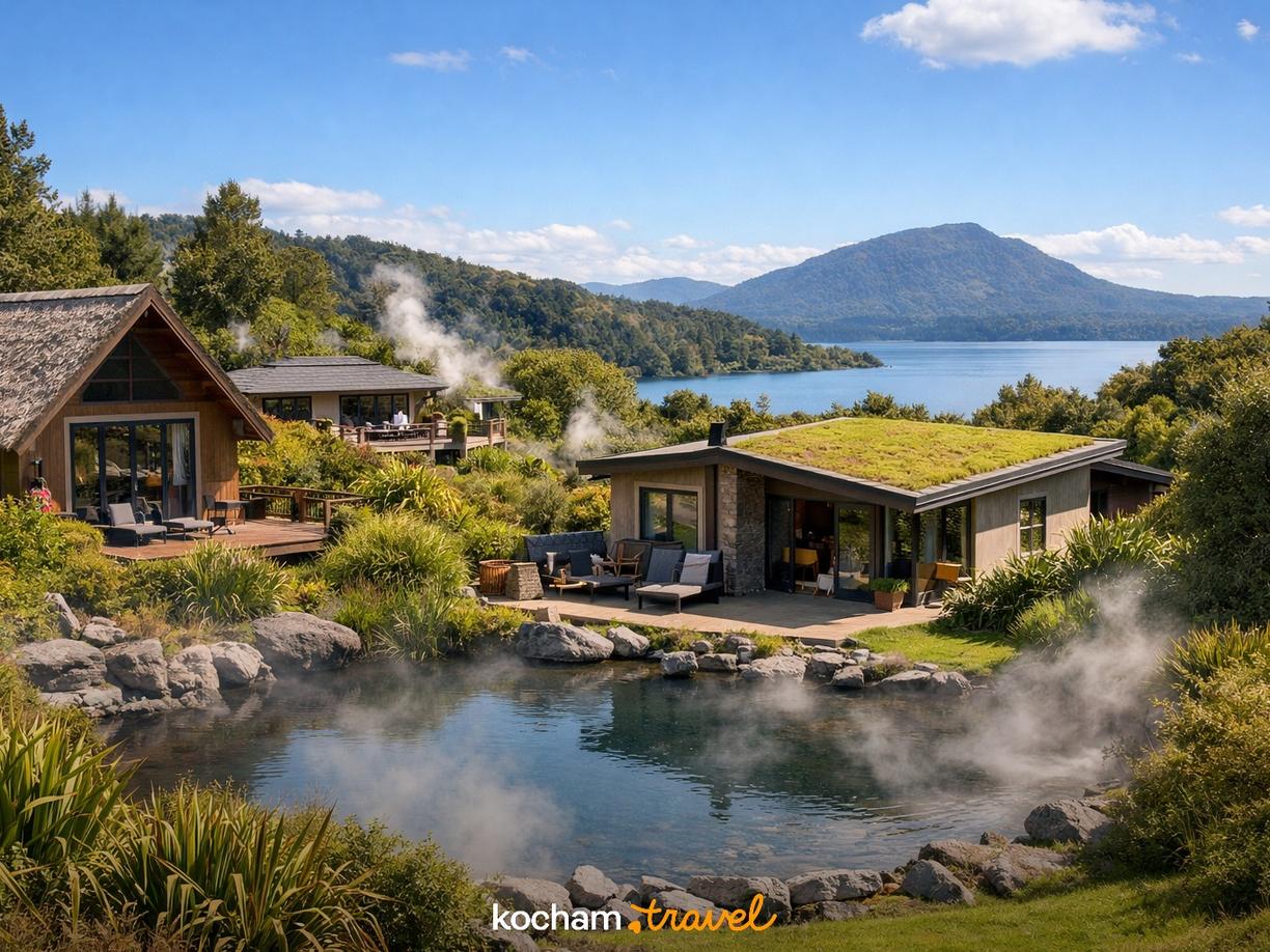 Wybór idealnego noclegu w Rotorua w Rotorua