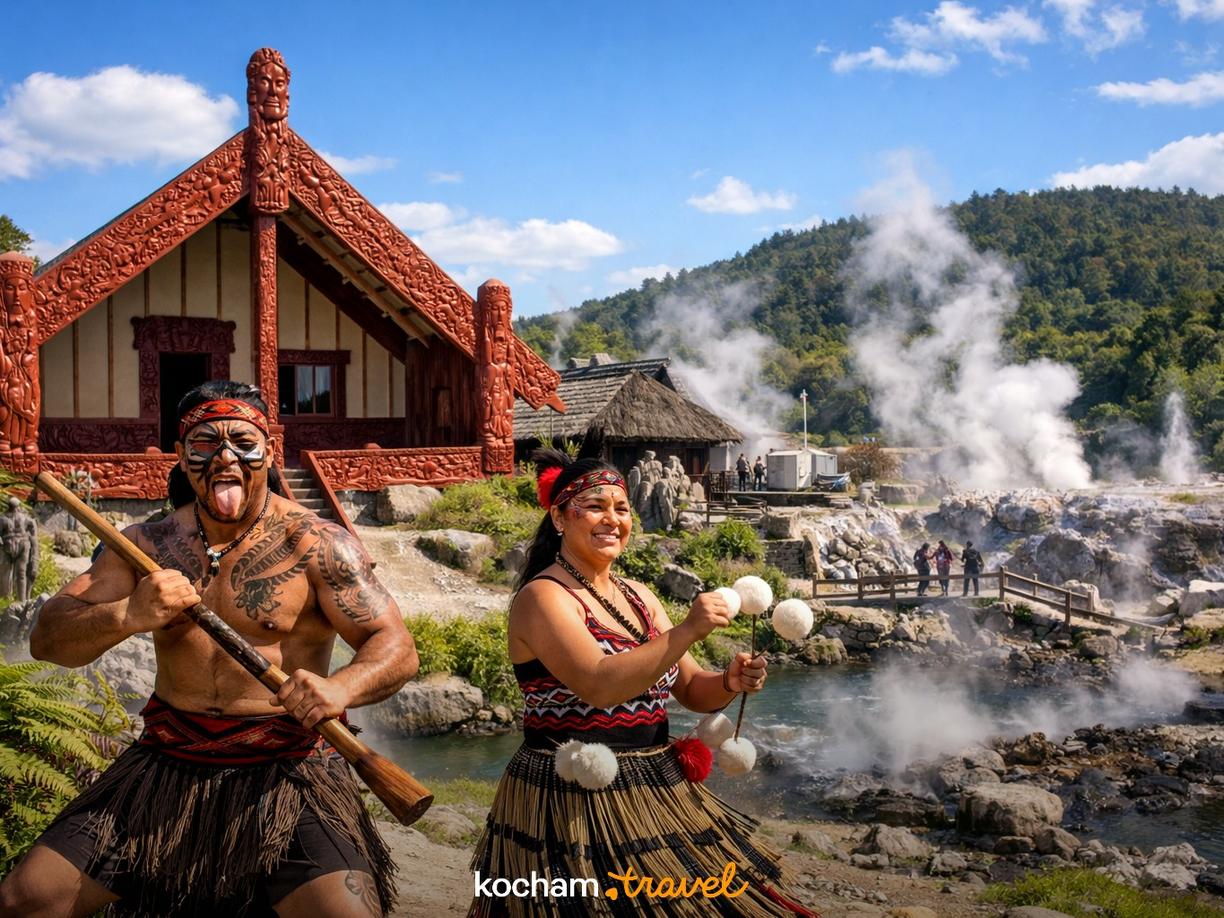 Kultura Maorysów i idealny plan zwiedzania w Rotorua