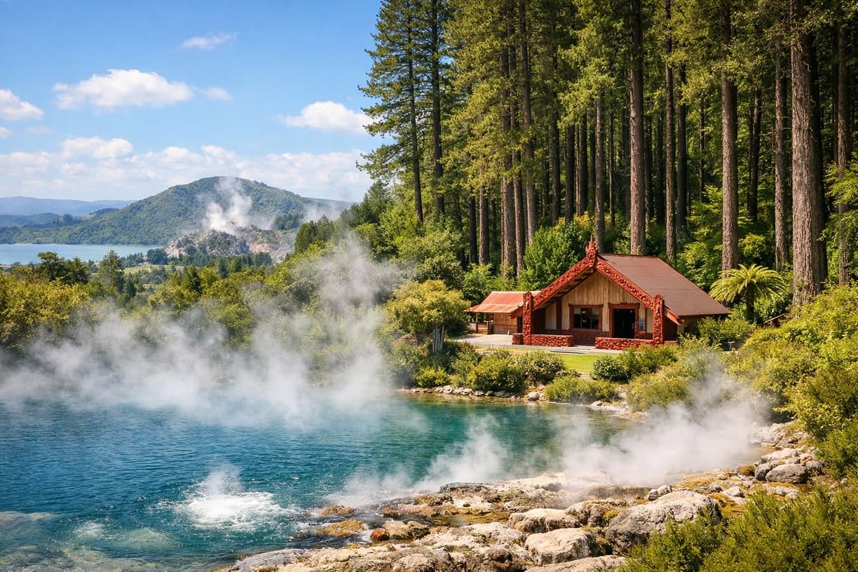 Szukasz idealnego planu na Nową Zelandię? w Rotorua