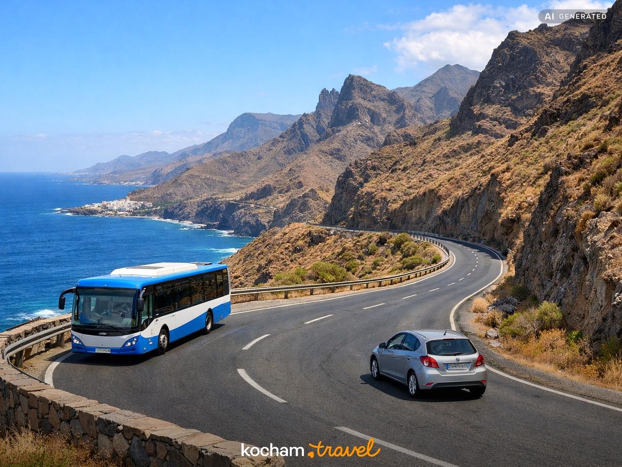 Transport na Gran Canarii: autobusy czy wynajem auta? w Gran Canaria
