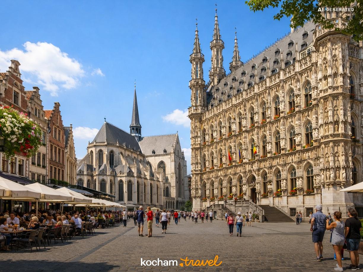 Inne atrakcje w pobliżu ogrodu w Leuven