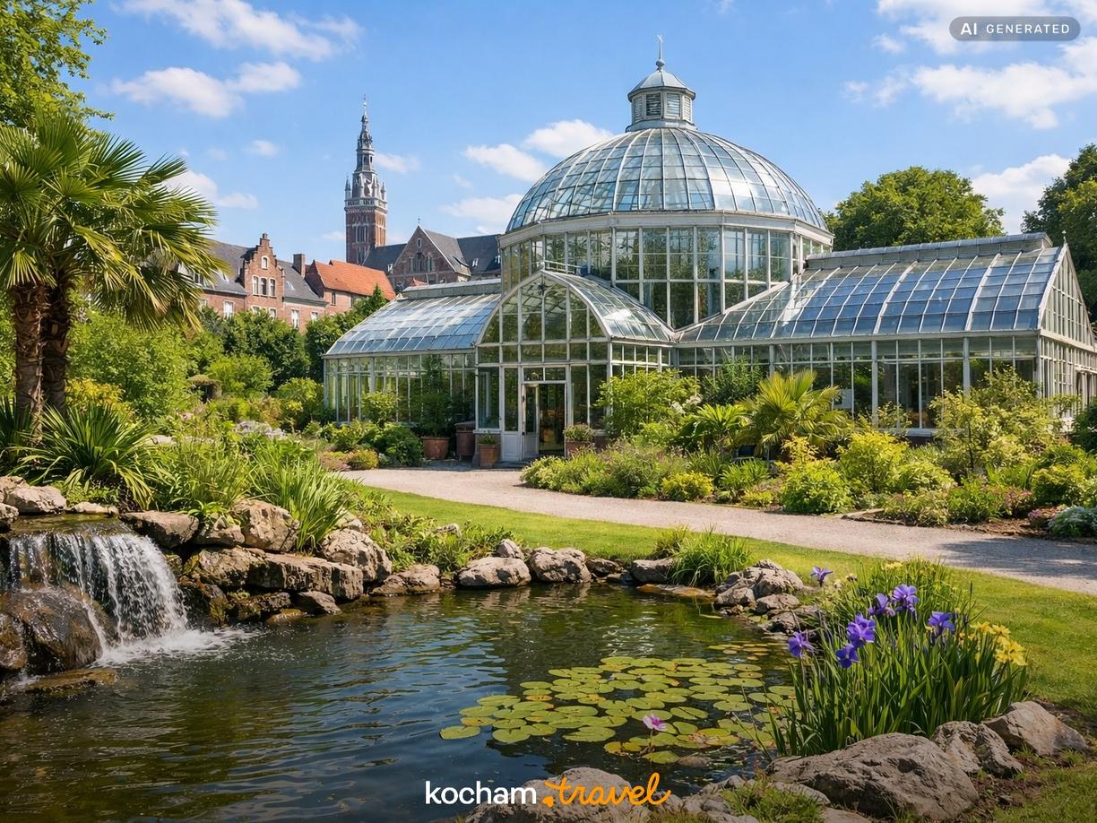 Co warto zobaczyć w ogrodzie botanicznym? w Leuven