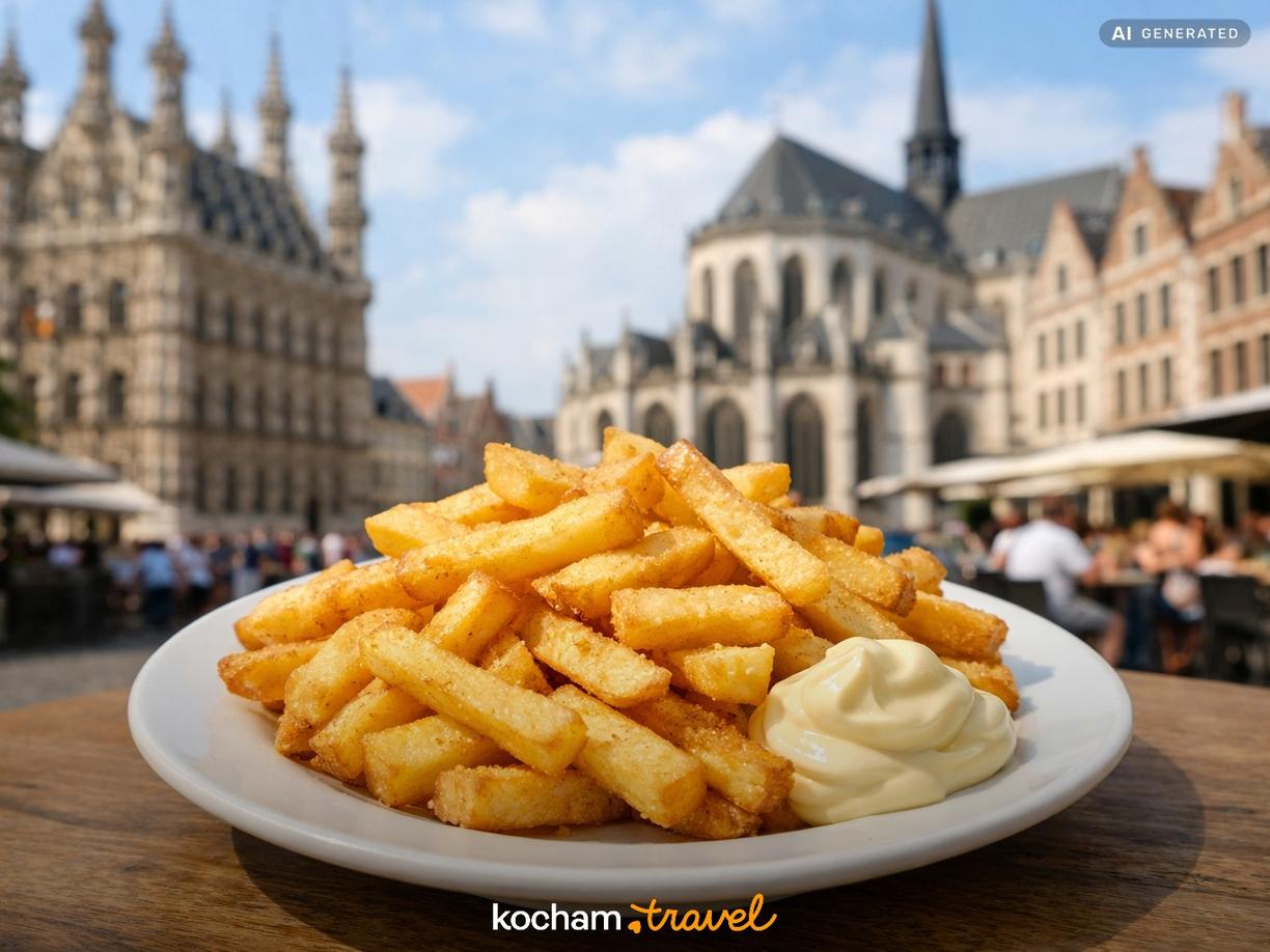 Kulinarne Leuven po spacerze w Leuven