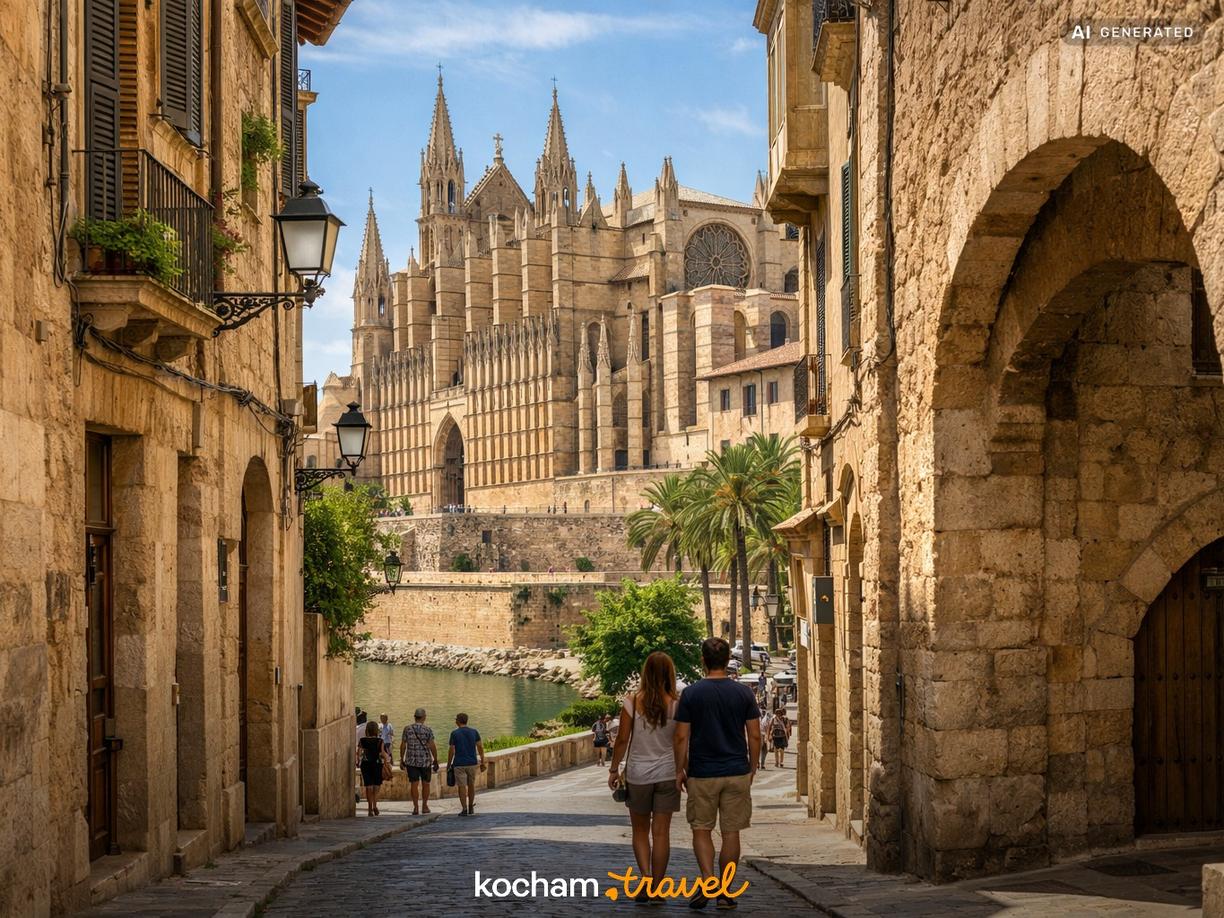 Palma de Mallorca - Gotycka perła i stolica wyspy w Majorka