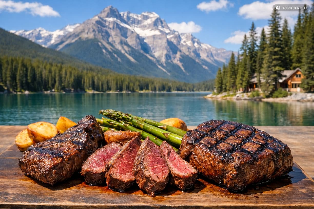 Zgłodniałeś na myśl o dziczyźnie w Banff? w Banff