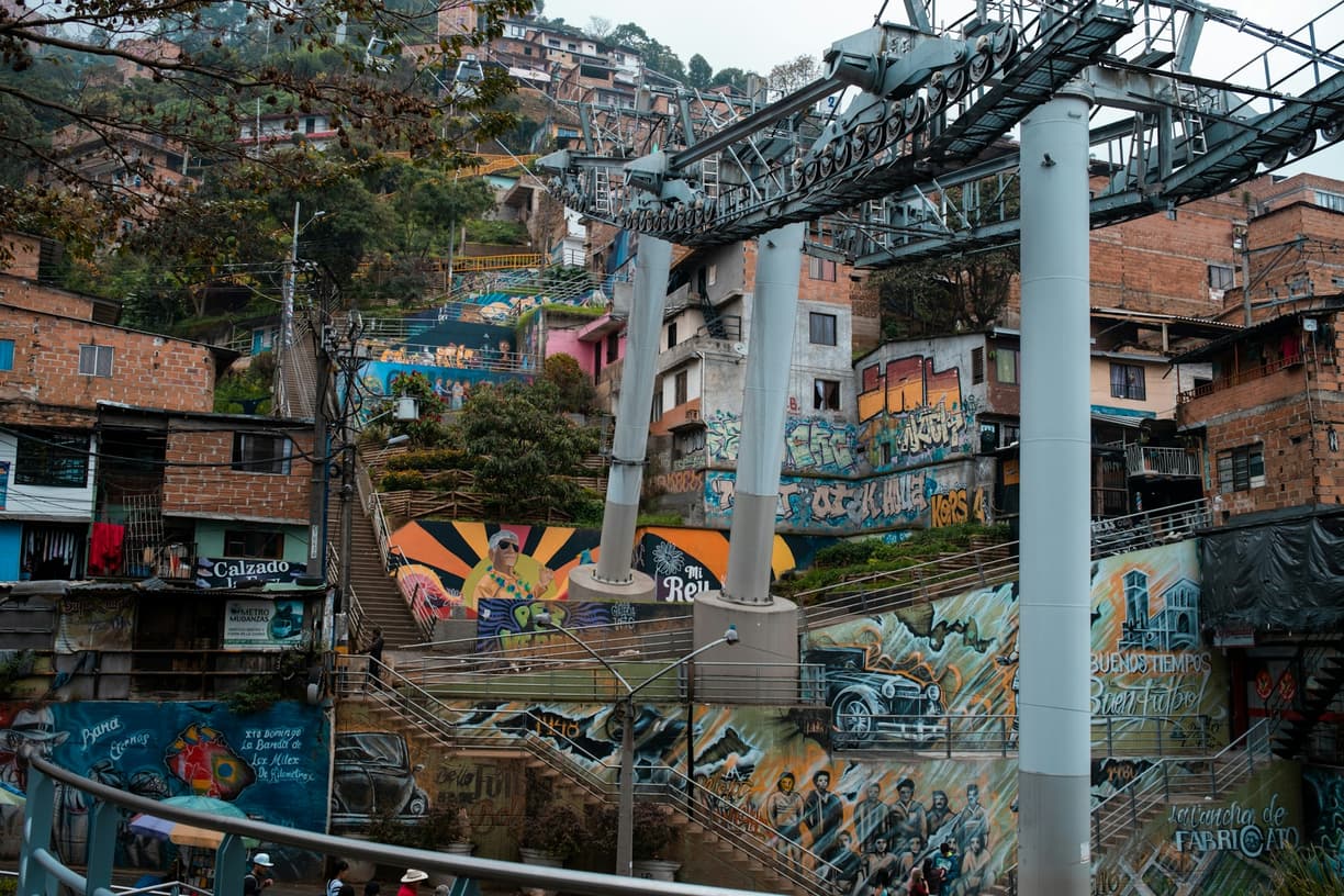 Murale w Comuna 13