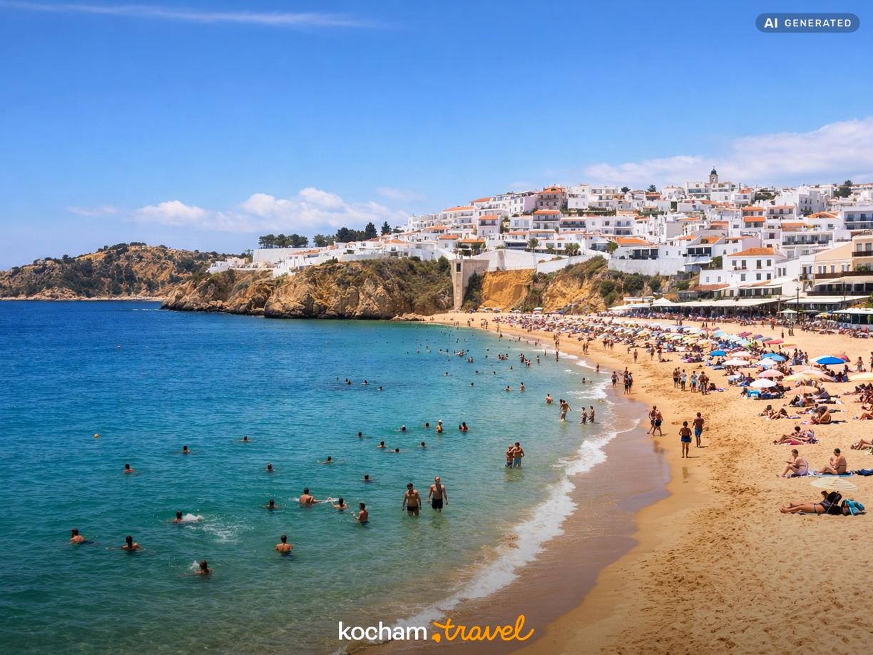 Relaks na najpiękniejszych plażach i wybrzeżu w Albufeira