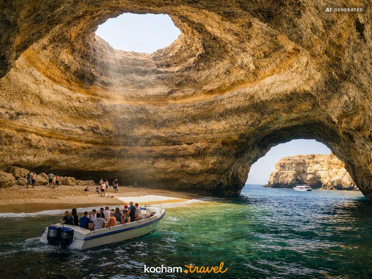 Dzień drugi: Rejsy, jaskinie i natura w Albufeira
