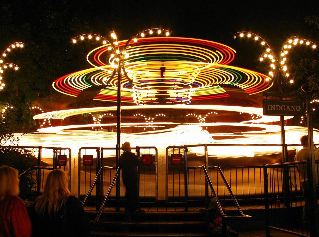 Wejście do Tivoli w Kopenhadze