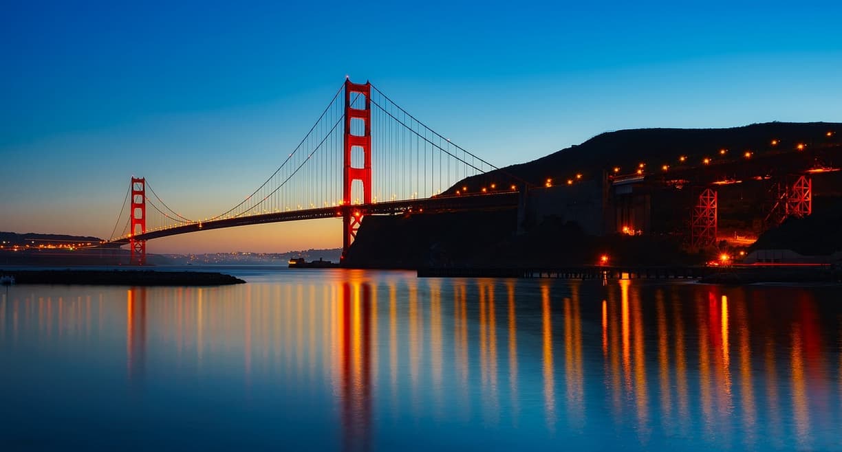 Malowniczy widok na San Francisco
