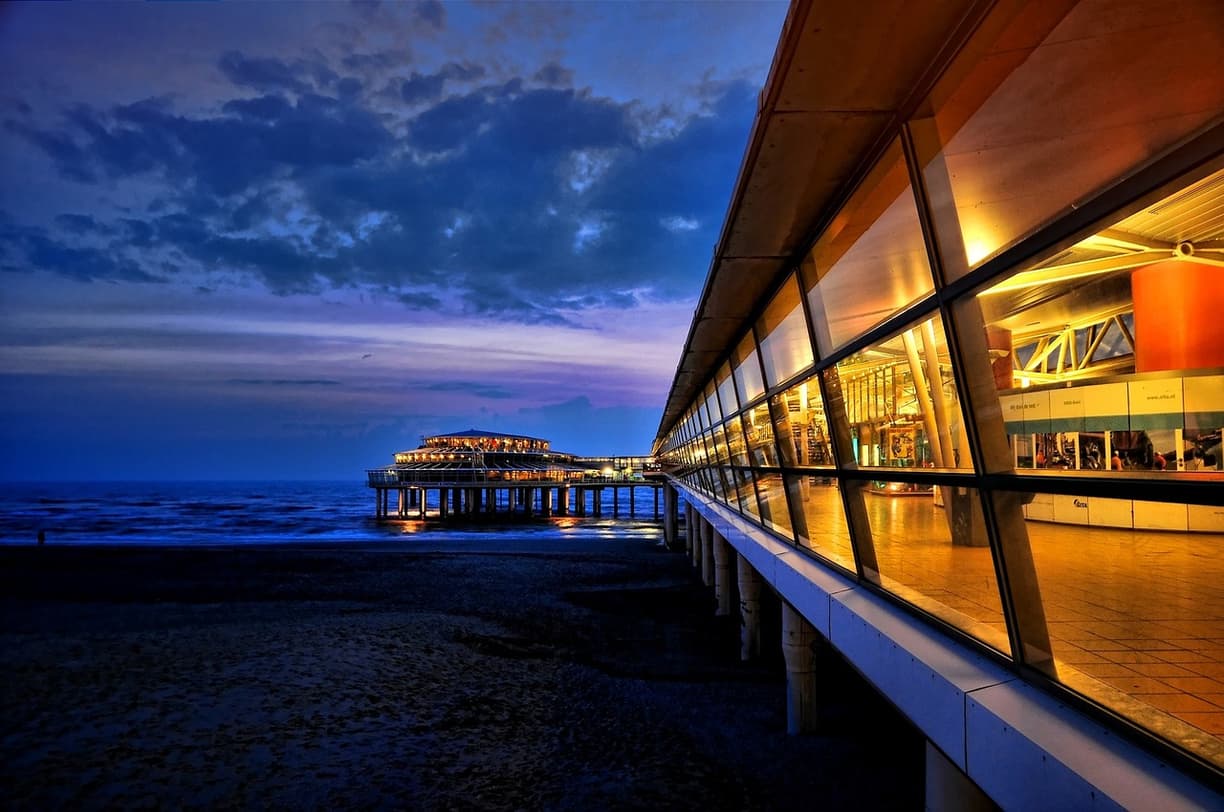 Plaża w Scheveningen