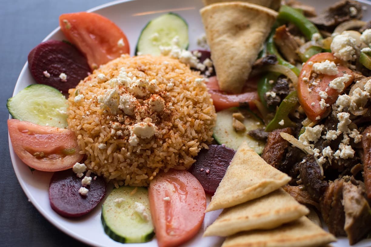 Cypryjskie meze z owocami morza