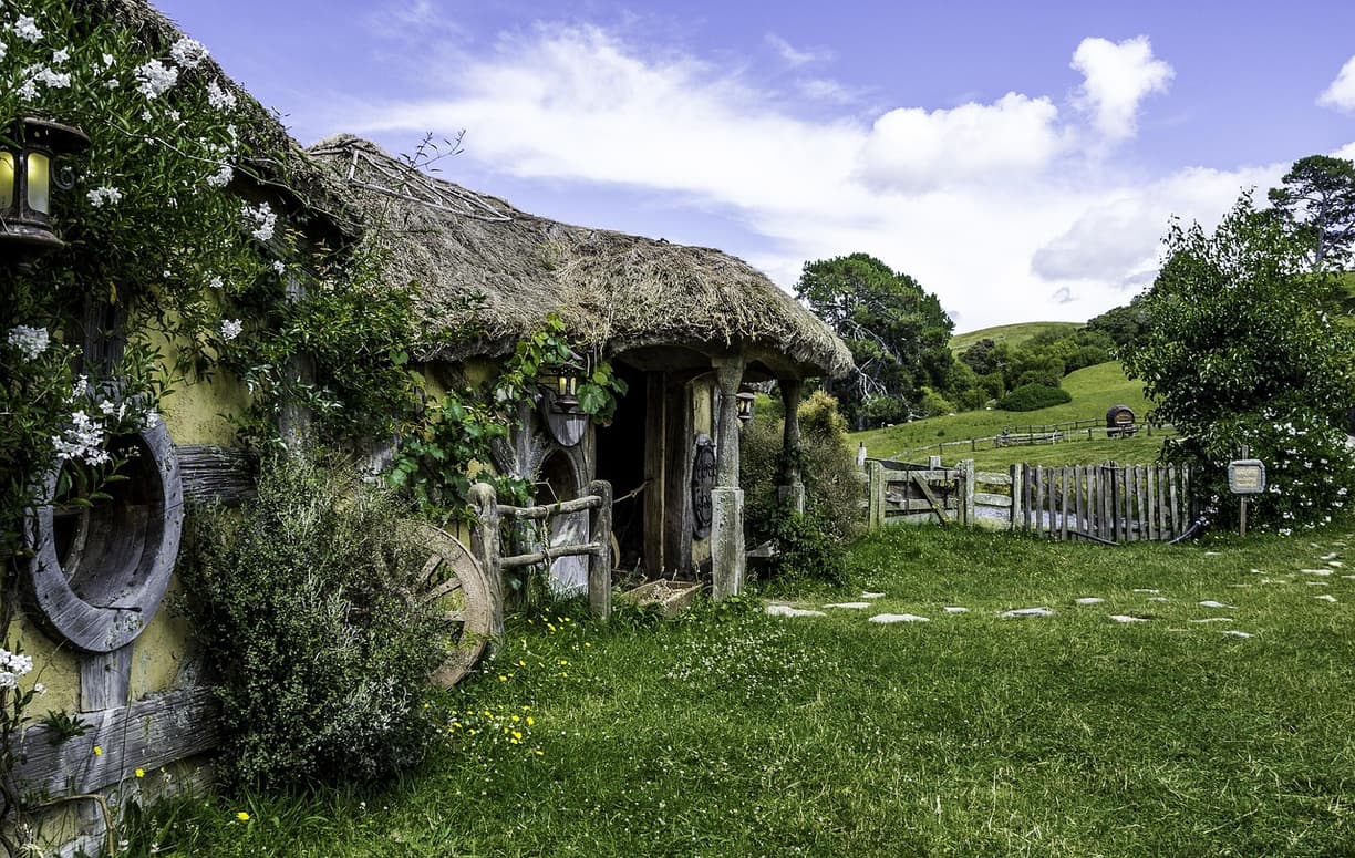 Sceneria Hobbitonu w Nowej Zelandii