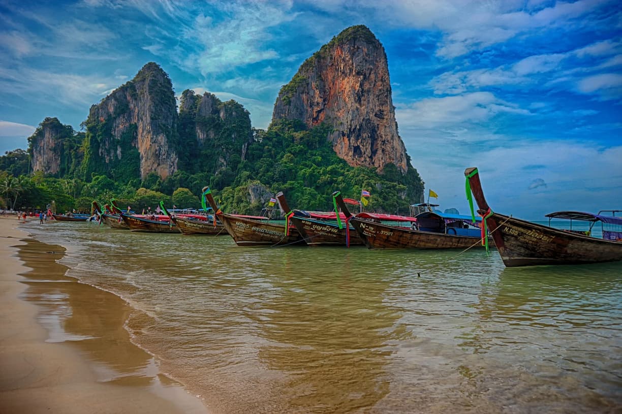 Widok na Railay Beach