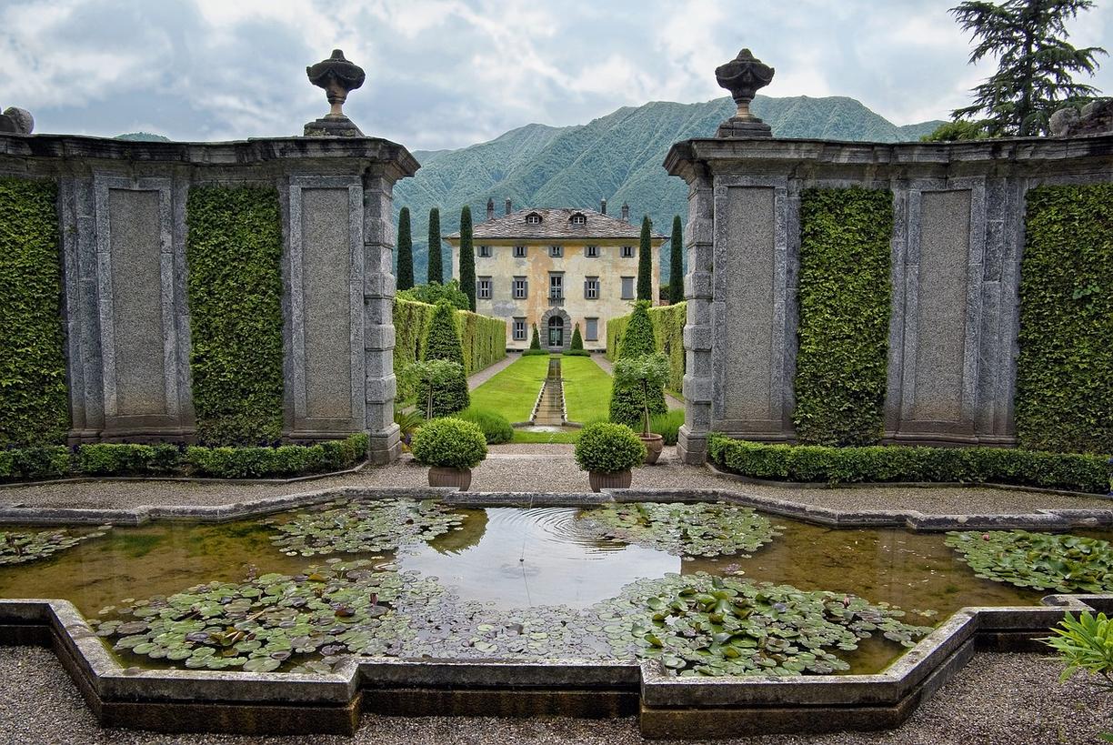 Ogrody Villa Comunale w Taorminie