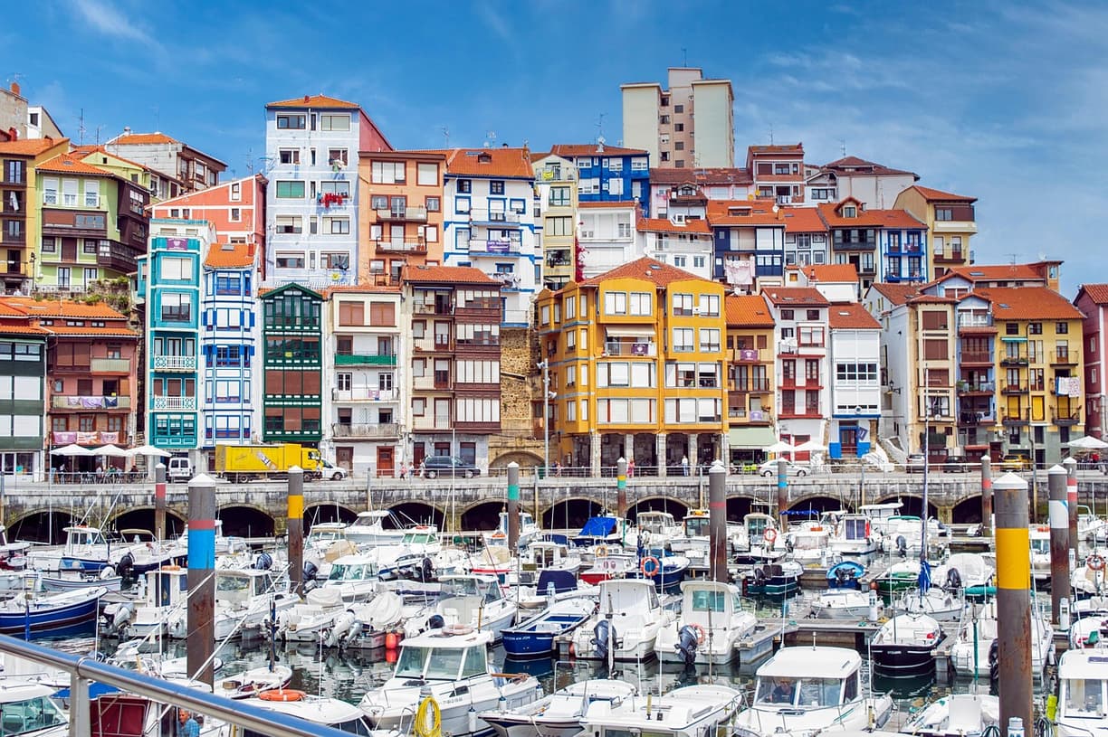 Widok na Vallon des Auffes w Marsylii