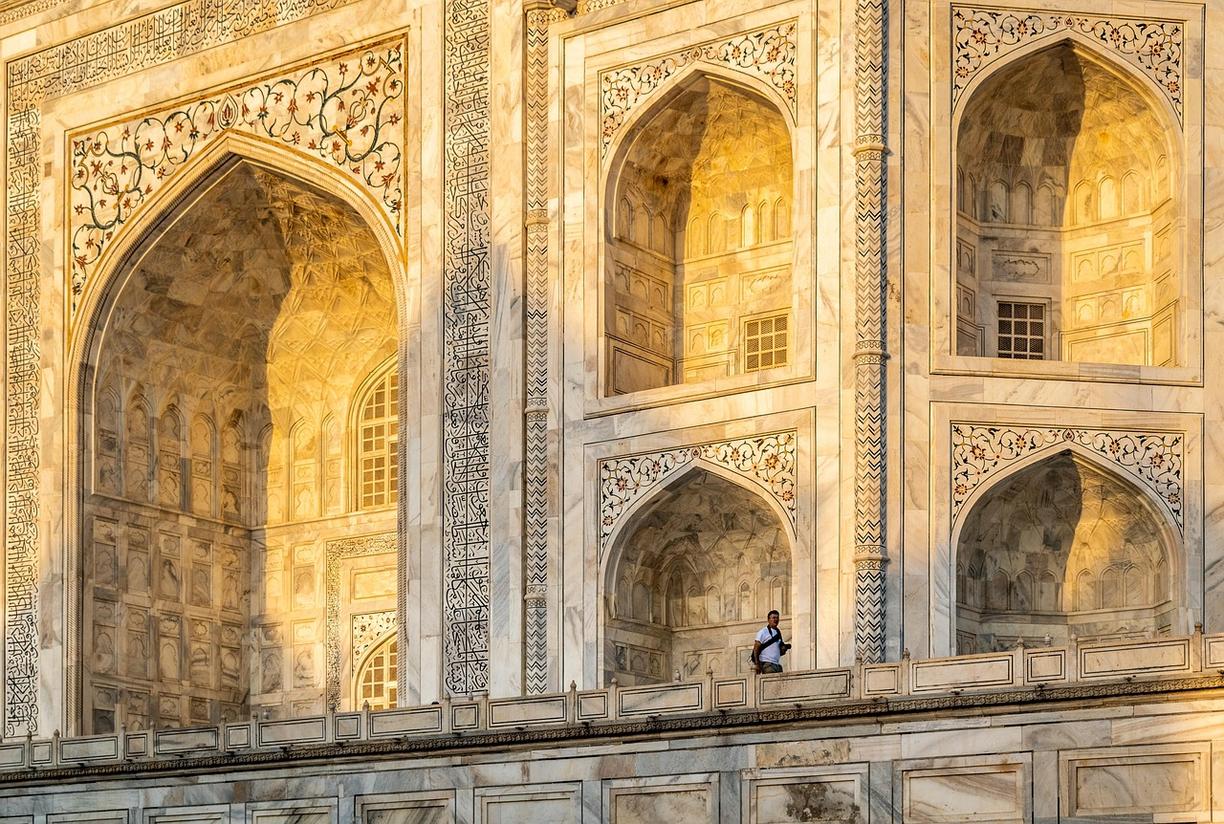 Taj Mahal w Agra, Indie