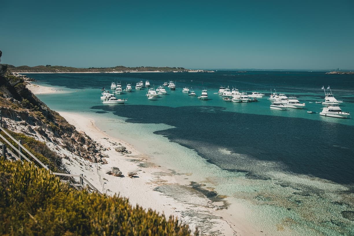 Zachód słońca w Perth, Australia