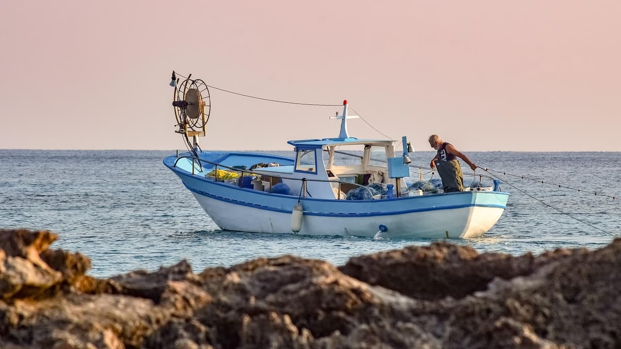 Widok na średniowieczny klasztor Ayia Napa