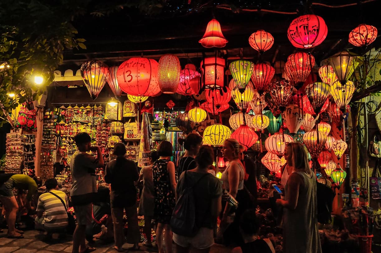 Festyn lampionów w Hoi An