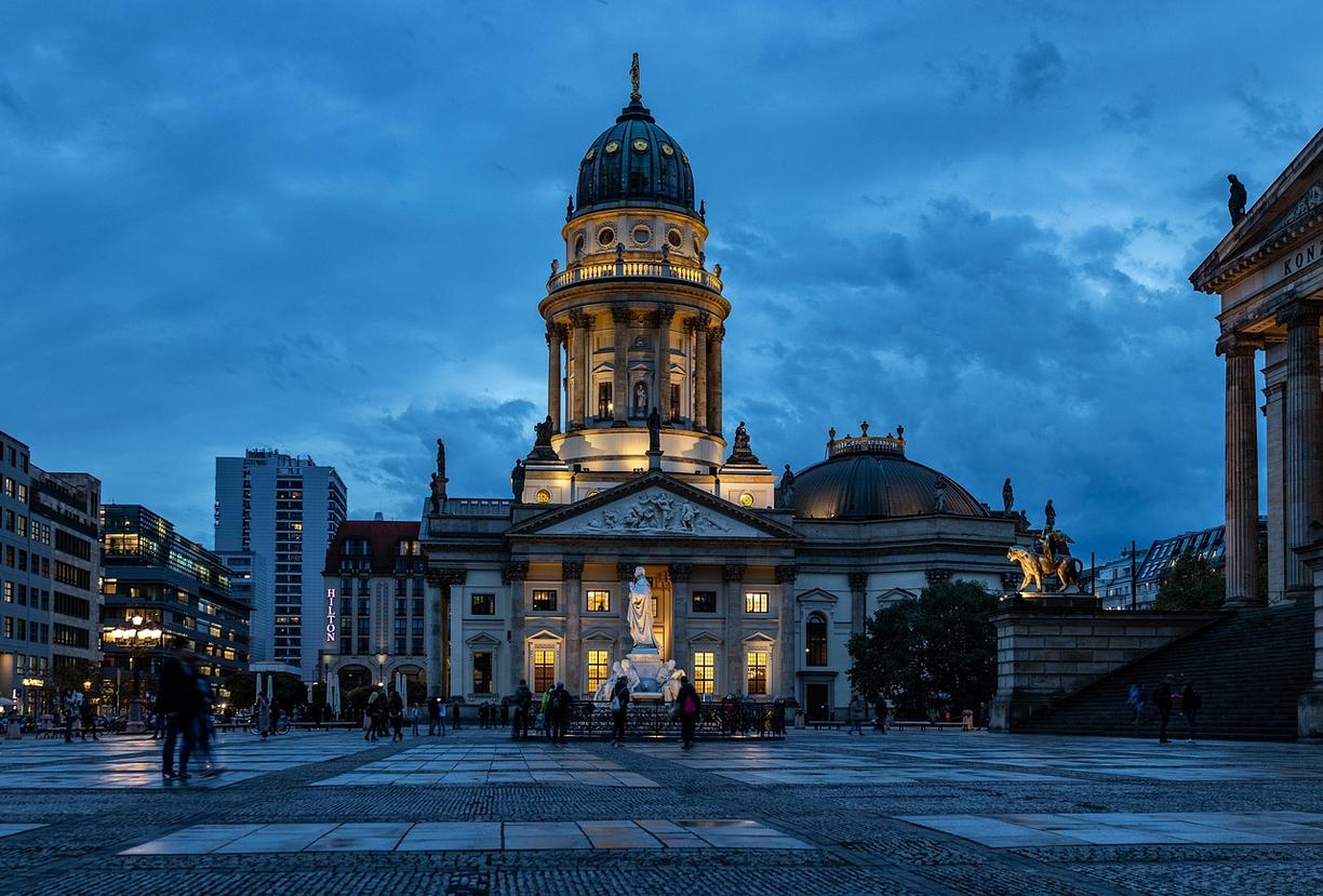Wspaniały widok na Berlin
