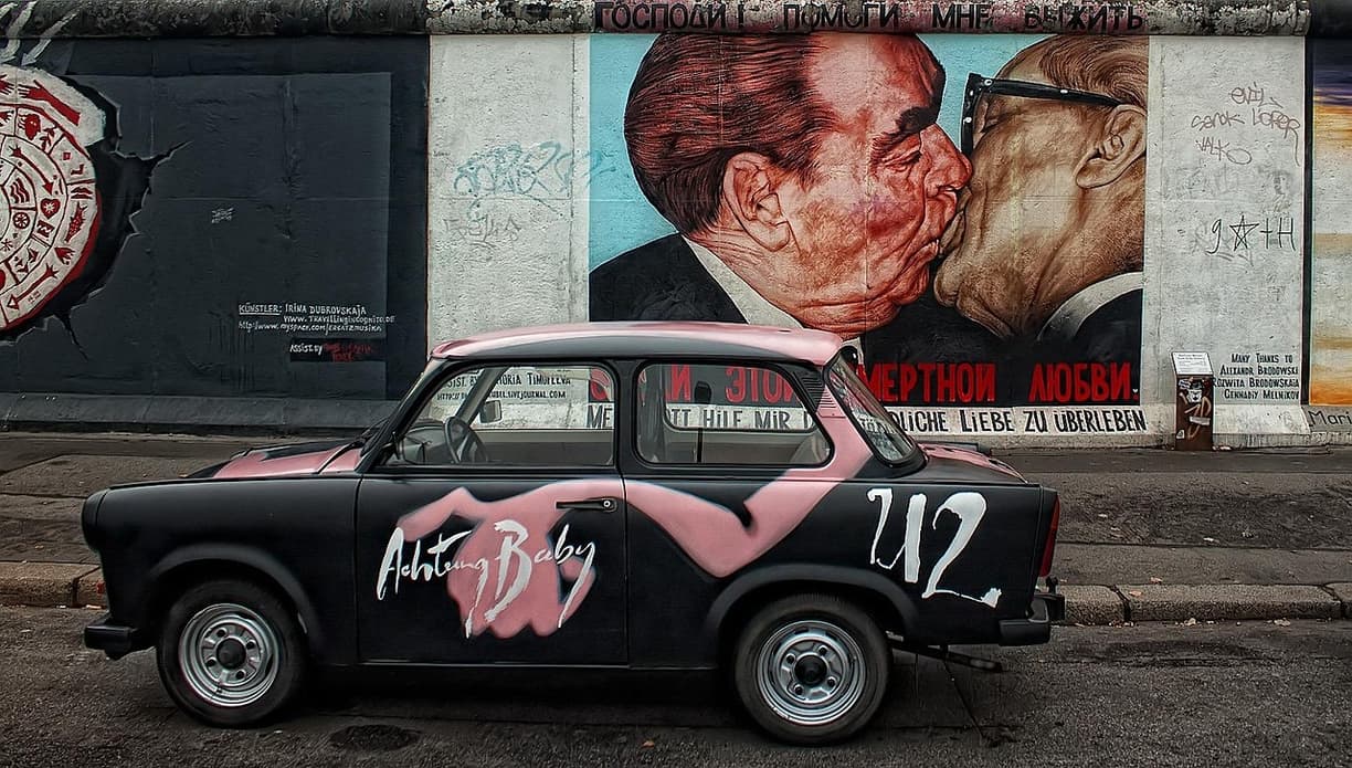 Graffiti w Mauerpark