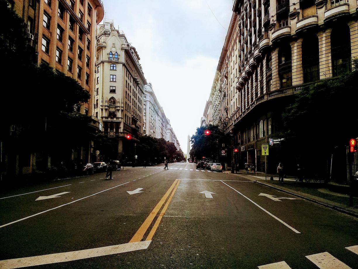 Choripán w Buenos Aires