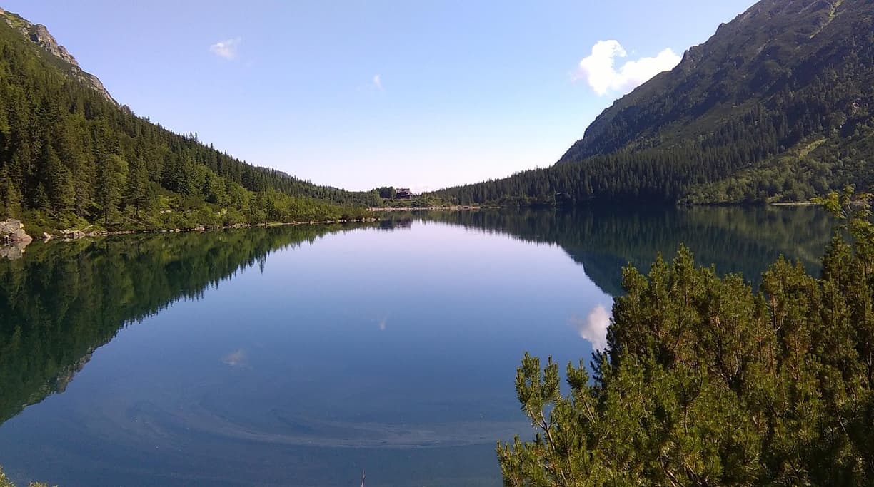 Malownicze Morskie Oko w Tatrach