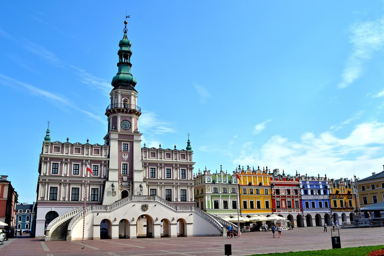 Ratusz w Zamościu
