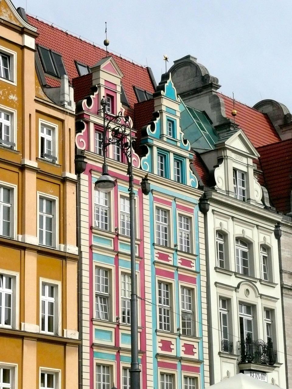 Stary Rynek w Lund w deszczu
