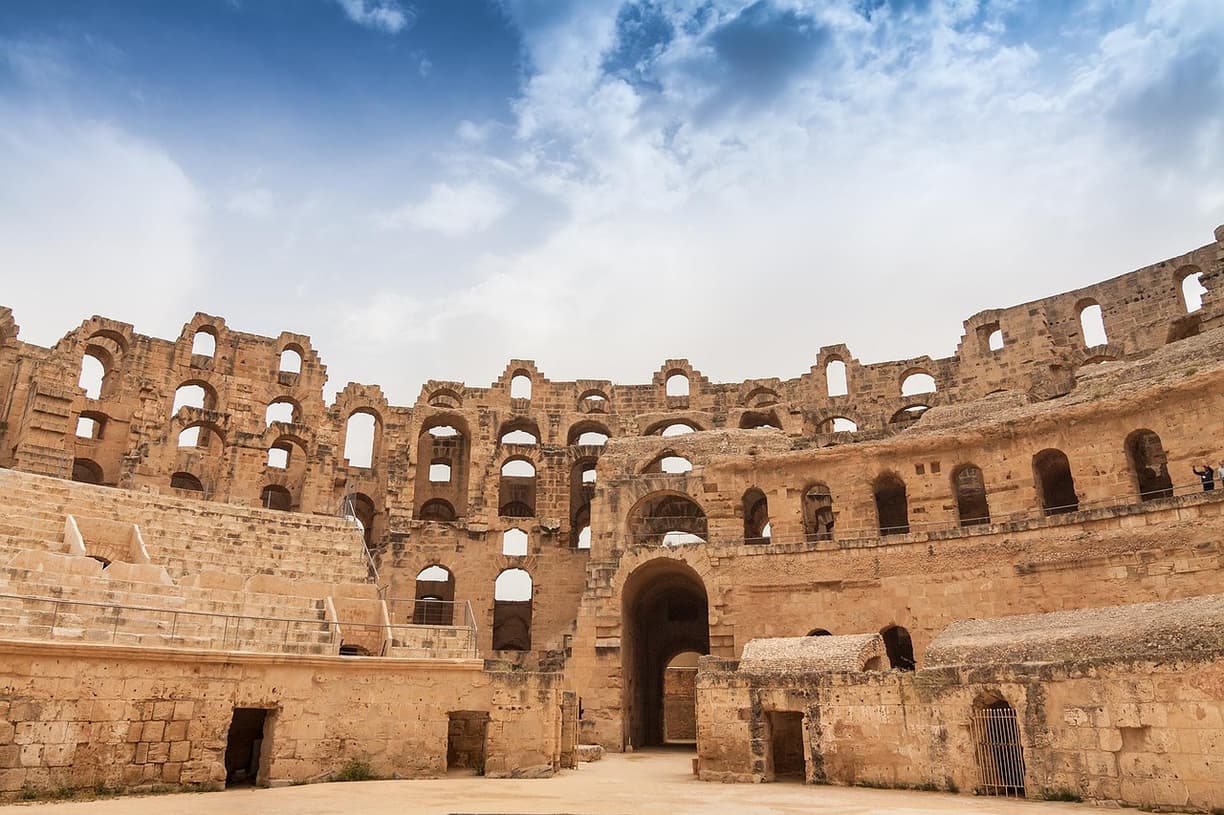 Amfiteatr w El Djem - historia Tunezji