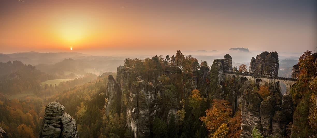 Widok z Bastionu San Miguel