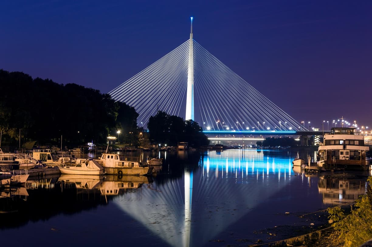 Widok z Mostu Tigne na Vallettę