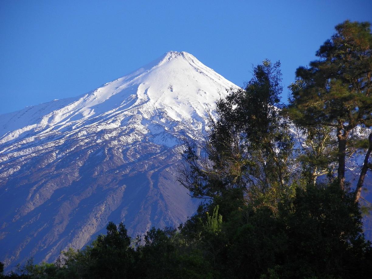 Widok na wulkan Teide