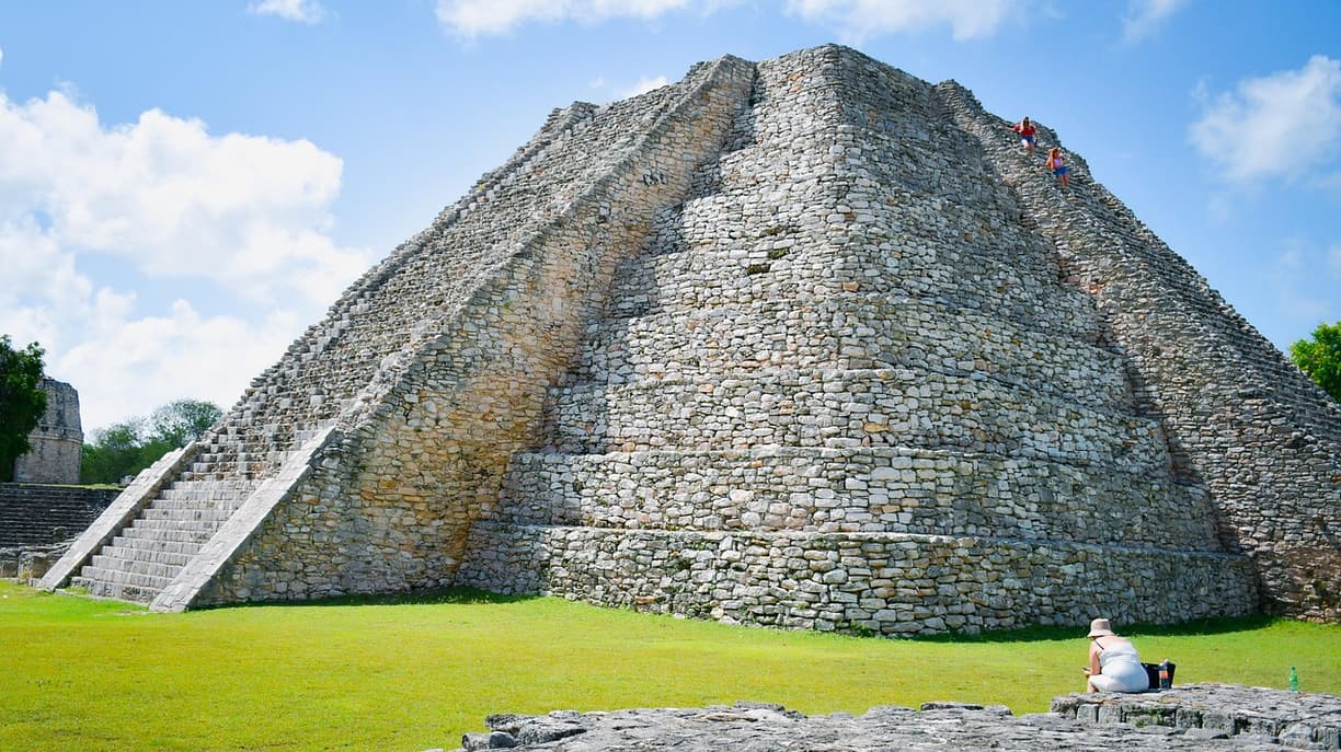 Spokojna plaża na Cozumel