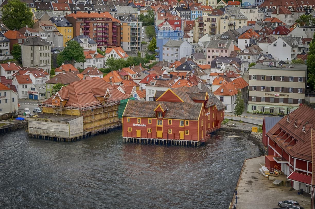 Kolory jesieni w Bergen