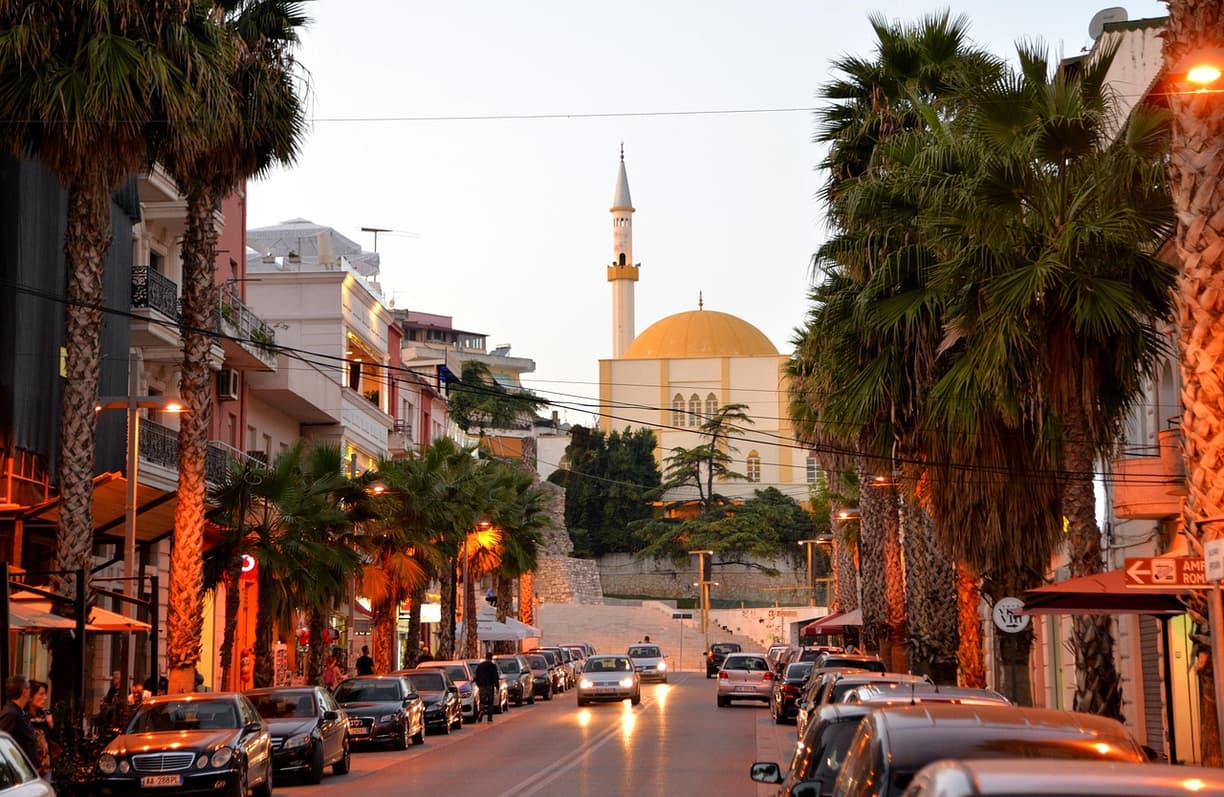 Piękne widoki w Durres