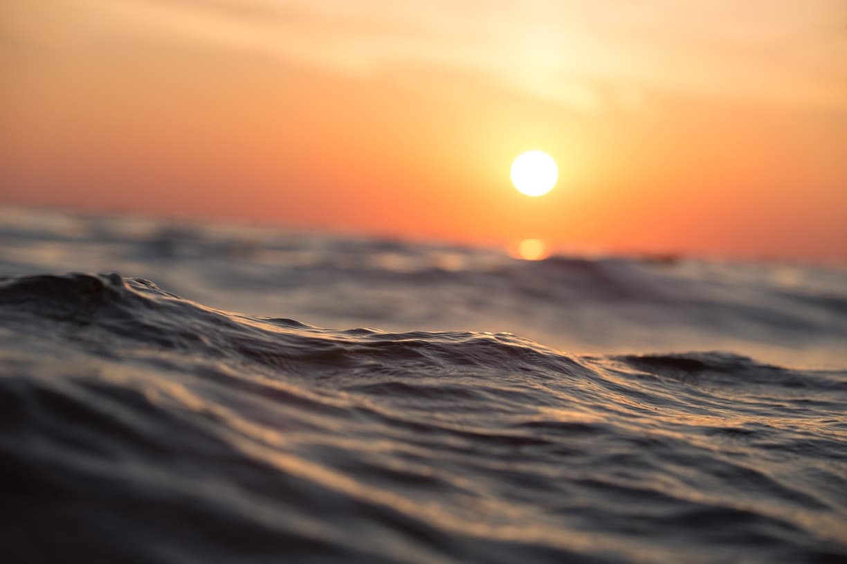 Wschód słońca na Maafushi