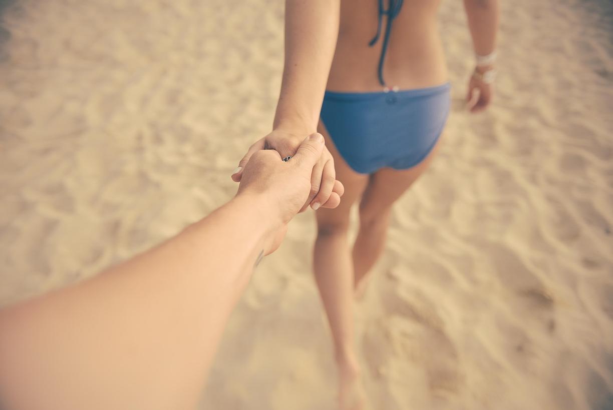 Zachód słońca z plaży Bikini