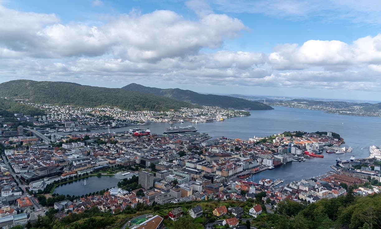 Bergen: najlepsze punkty widokowe i zdjęcia?