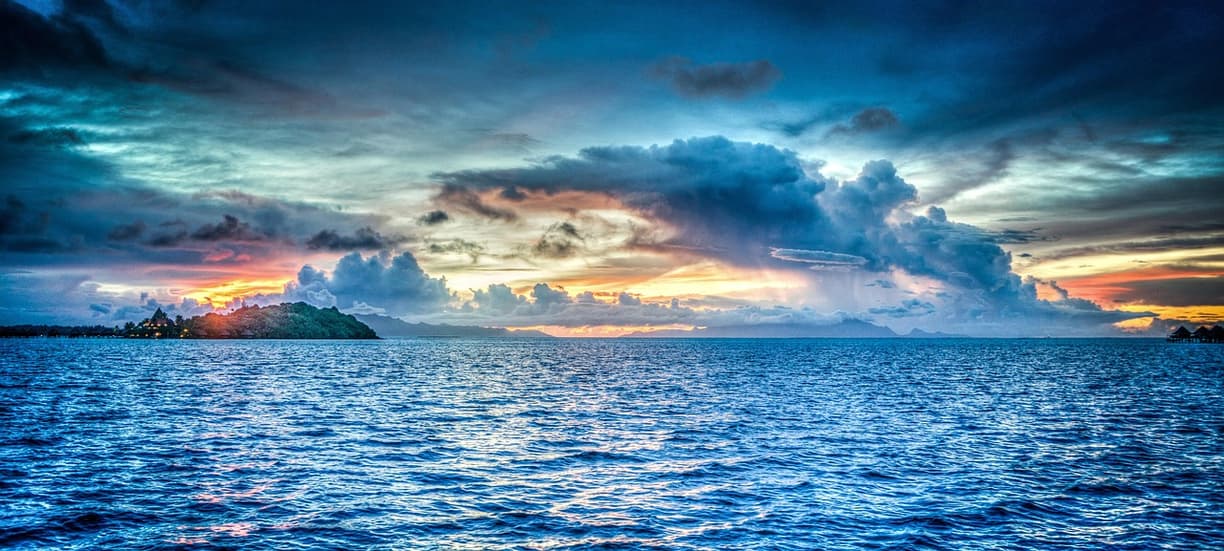 Piękne widoki Bora Bora