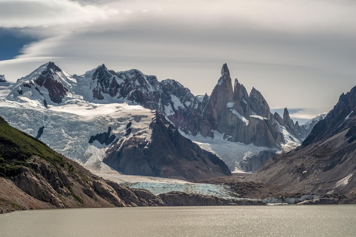 Widok z Cerro Philippi na jezioro Llanquihue