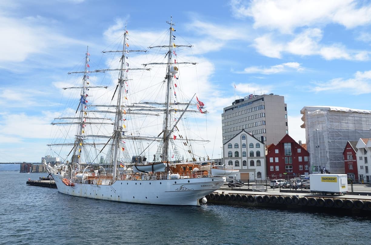 Piękny krajobraz Stavanger