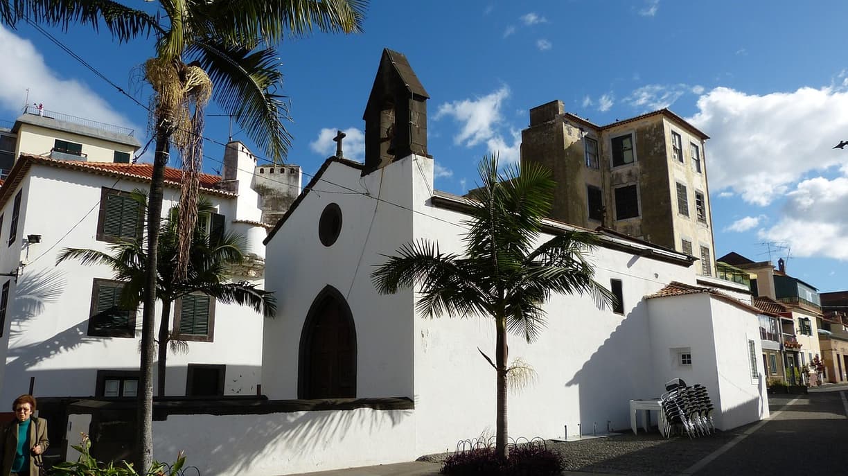 Krajobraz Madery z Funchal