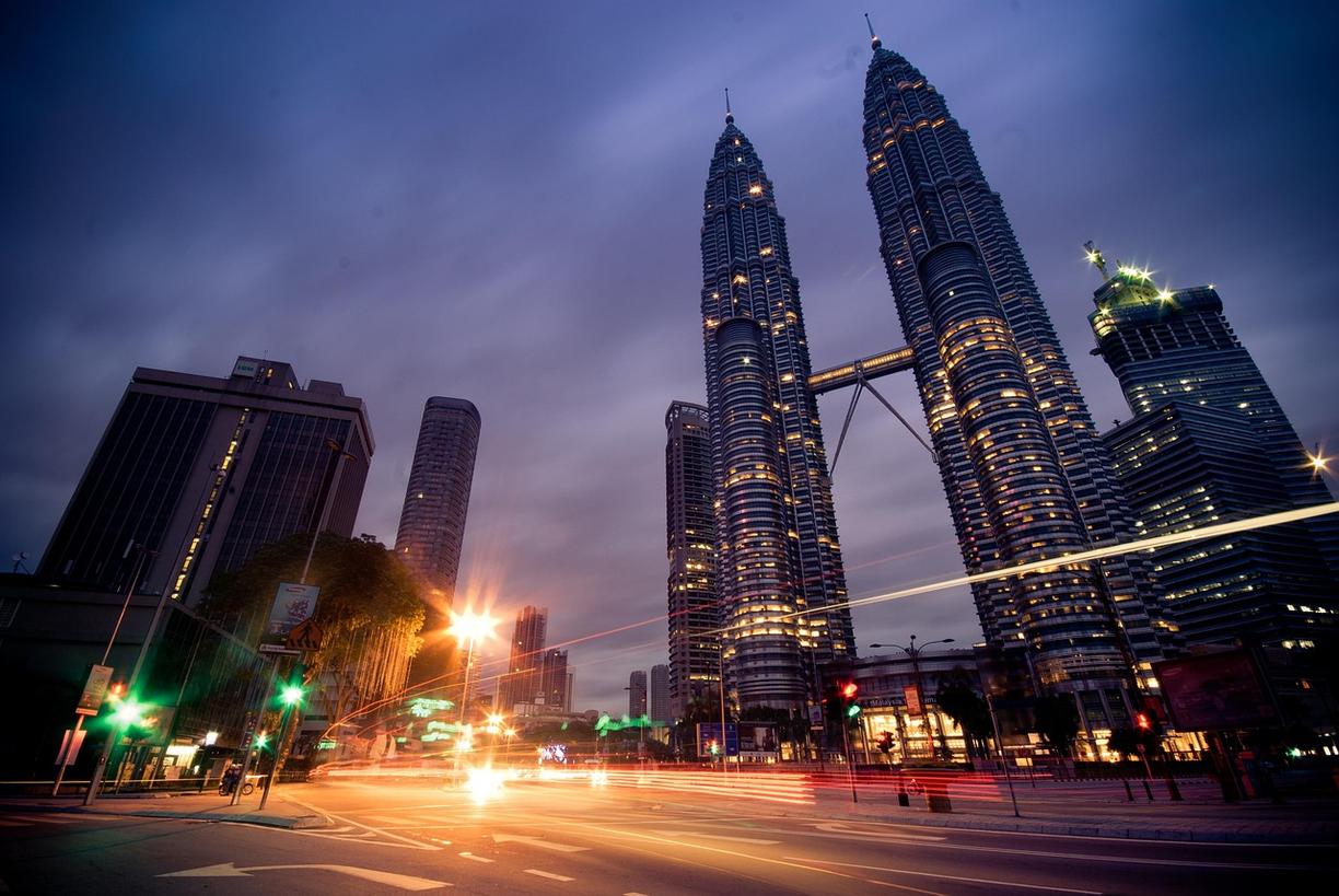 Drapacze chmur w Kuala Lumpur