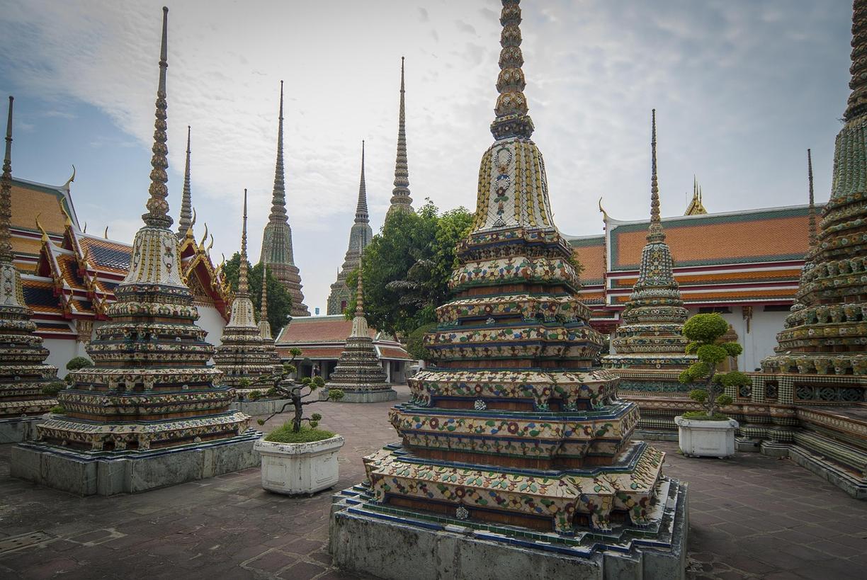 Leżący Budda w Wat Pho, Bangkok