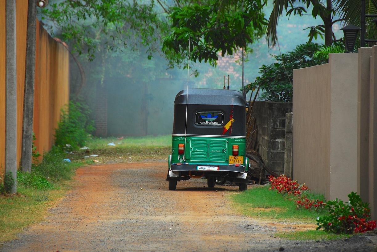 Tuk-tuk w Sri Lance